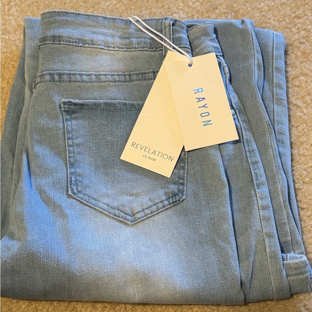 Revelation Denim Women's Light Blue Flare Jeans